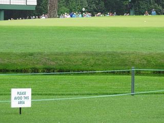 Please avoid this area: players will be hoping they can avoid the drop zone on 15 all week