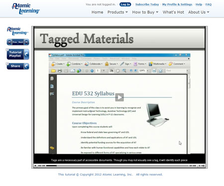 Video Tutorial: Tagged PDFs vs. untagged PDFs