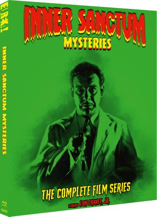The cover of the Inner Sanctum Mysteries box set.