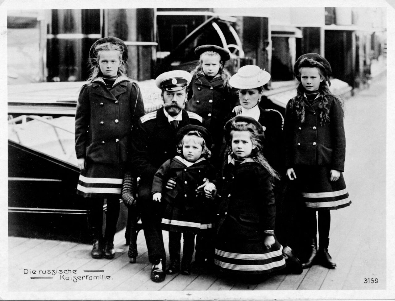 The Family of Tsar Nicholas II of Russia. Could George V have done more to save them from execution?