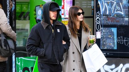 Kaia Gerber and Austin Butler on a walk in New York City