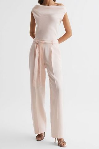 Reiss Off-Shoulder Jumpsuit