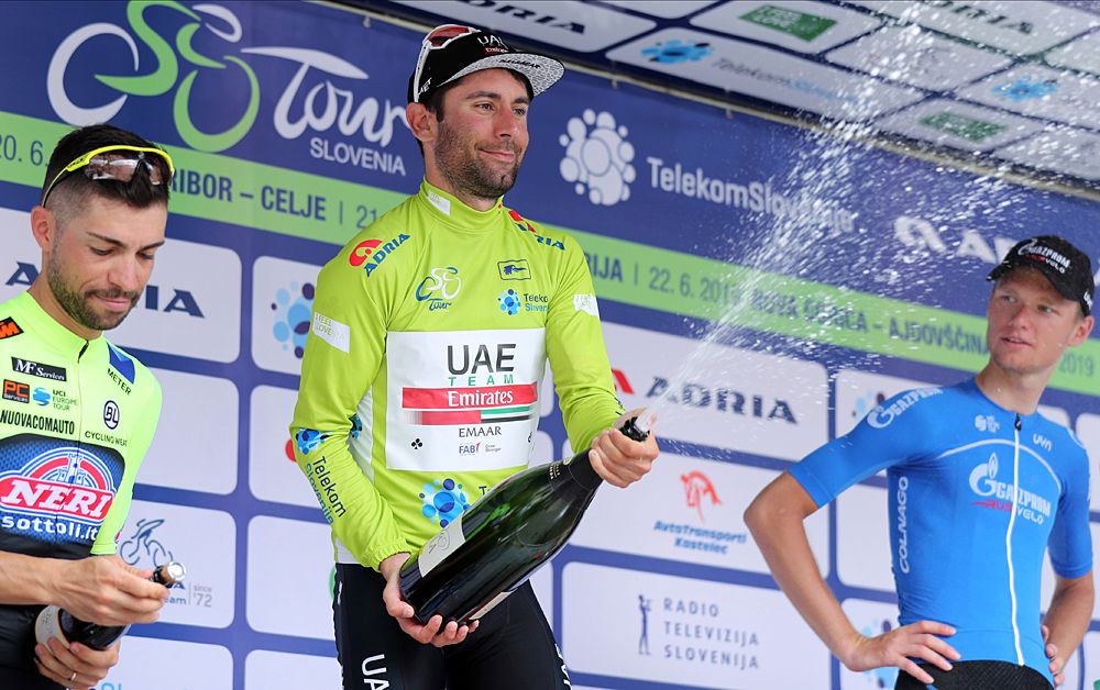 Diego Ulissi (UAE Team Emirates) wins the Tour of Slovenia
