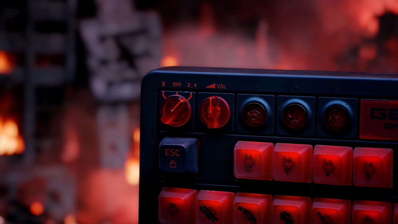 8BitDo Gears of War keyboard and mouse