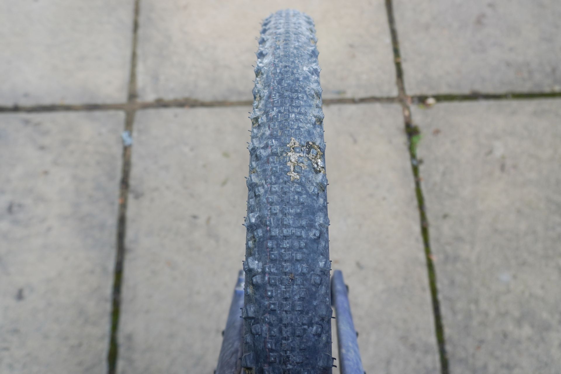 If you look very closely, you can just about make out the red stripe signifying the Addix race compound