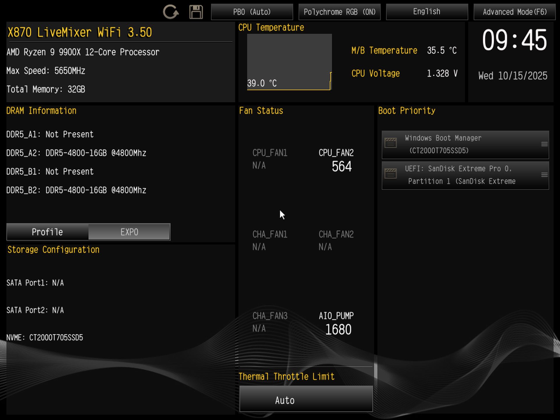 ASRock X870 Livemixer Wifi