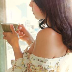 Woman Drinking Tea