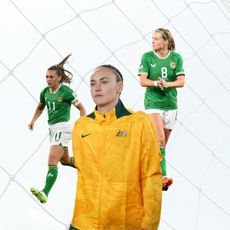 Women's world cup coverage: Three athletes from the Ireland and Australian teams
