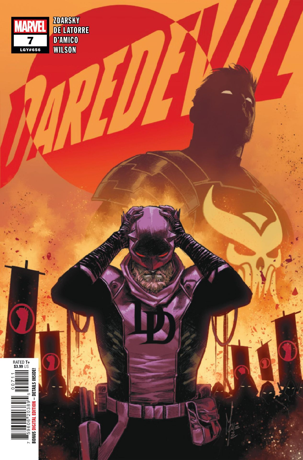 Daredevil #7 art