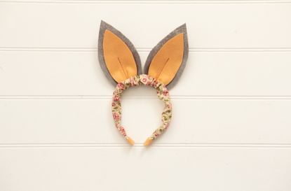 Homemade Easter bunny ears