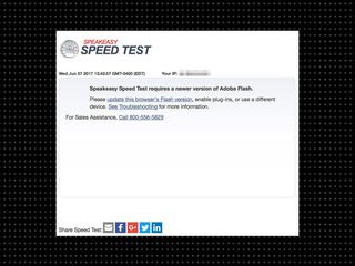 Speakeasy Internet Speed Test