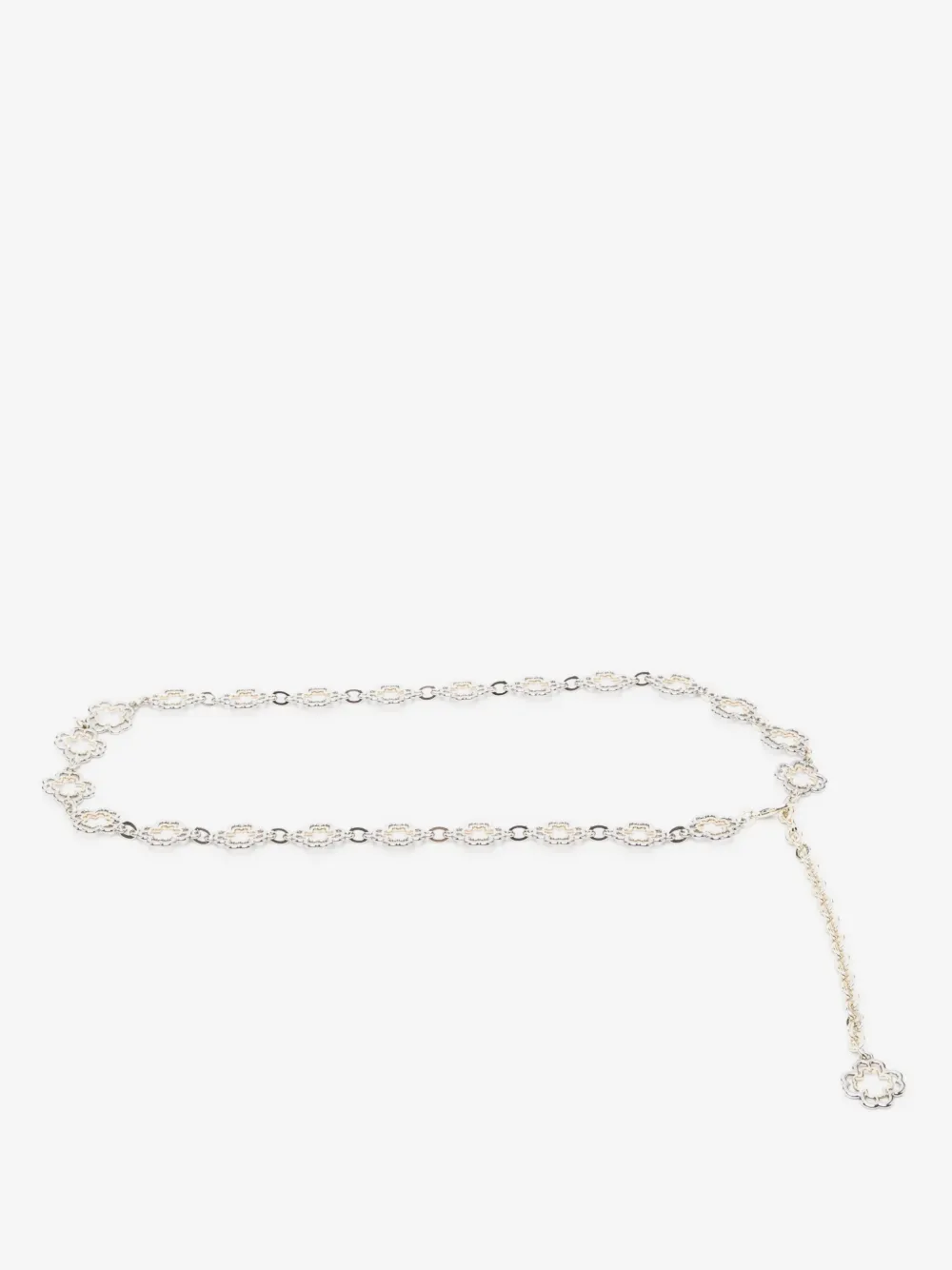 Maje Two-Tone Clover Chain Belt | 1