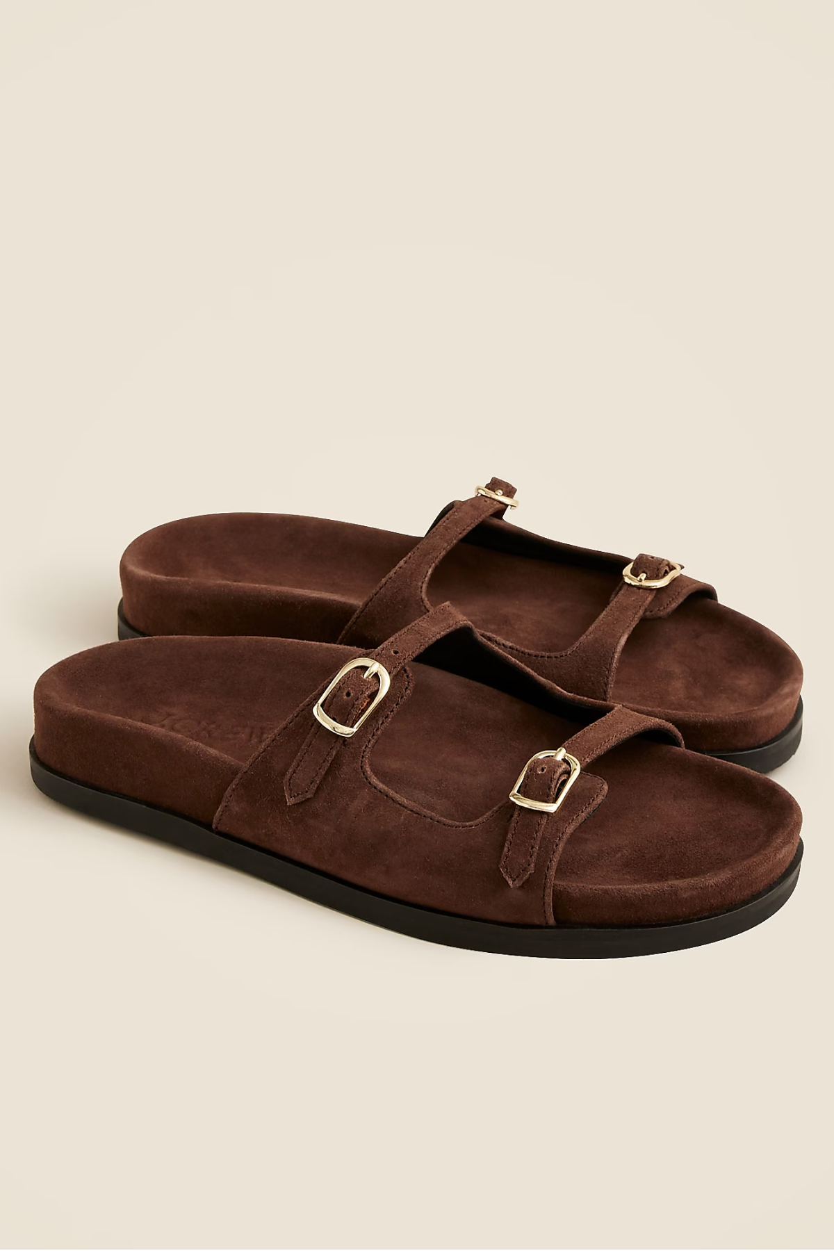 J.Crew New Colbie Buckle Sandals in Canvas and Leather
