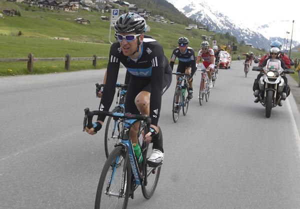 Bradley Wiggins was saving his legs for tomorrow's time trial