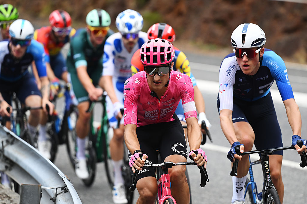 The breakaway on stage 15