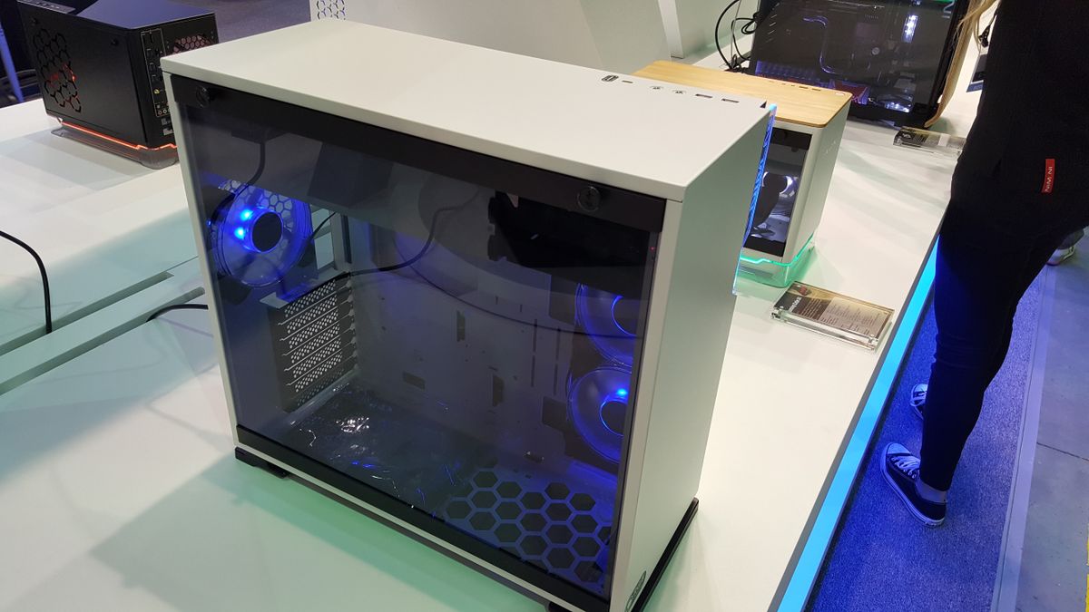 In Win's wood and glass cases are real stunners at Computex 2017 | PC Gamer