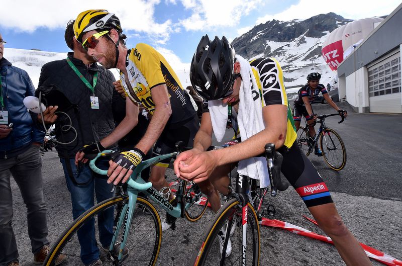 Tom Dumoulin lost the race lead today