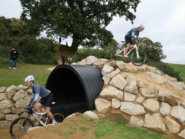 Riders will pass close to each other at various points on the course, giving them a good idea of how they are faring in the race