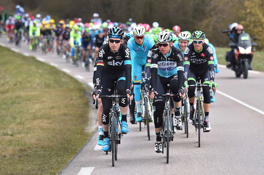 The peloton took it easy today.