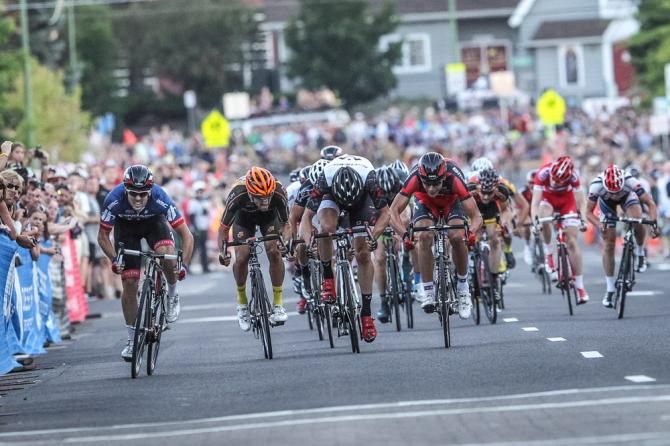 The sprint for the line.