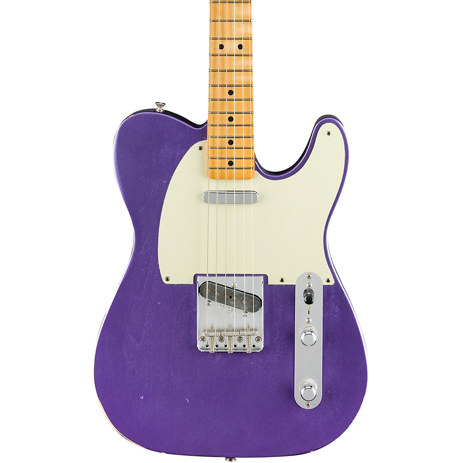 This none-more-purple Fender Road Worn '50s Telecaster has had