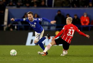Leicester City v PSV Eindhoven – UEFA Europa Conference League – Quarter Final – First Leg – King Power Stadium