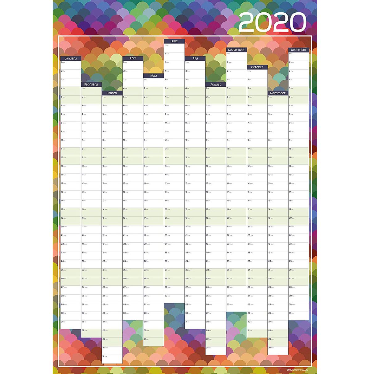 Calendar 2020 The Best Wall Calendars And Desktop Calendars For