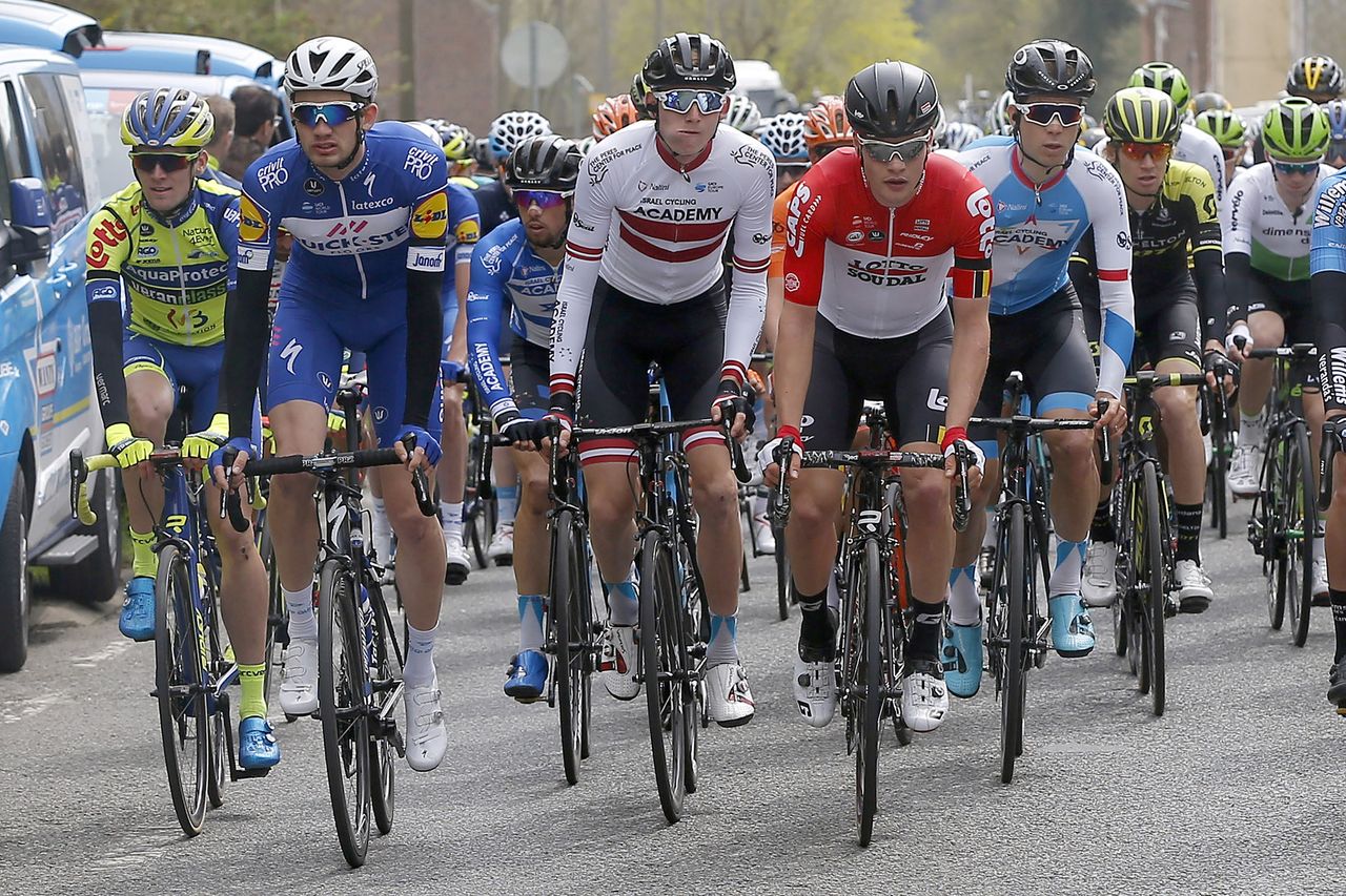 Krists Neilands (Israel Cycling Academy) in the bunch