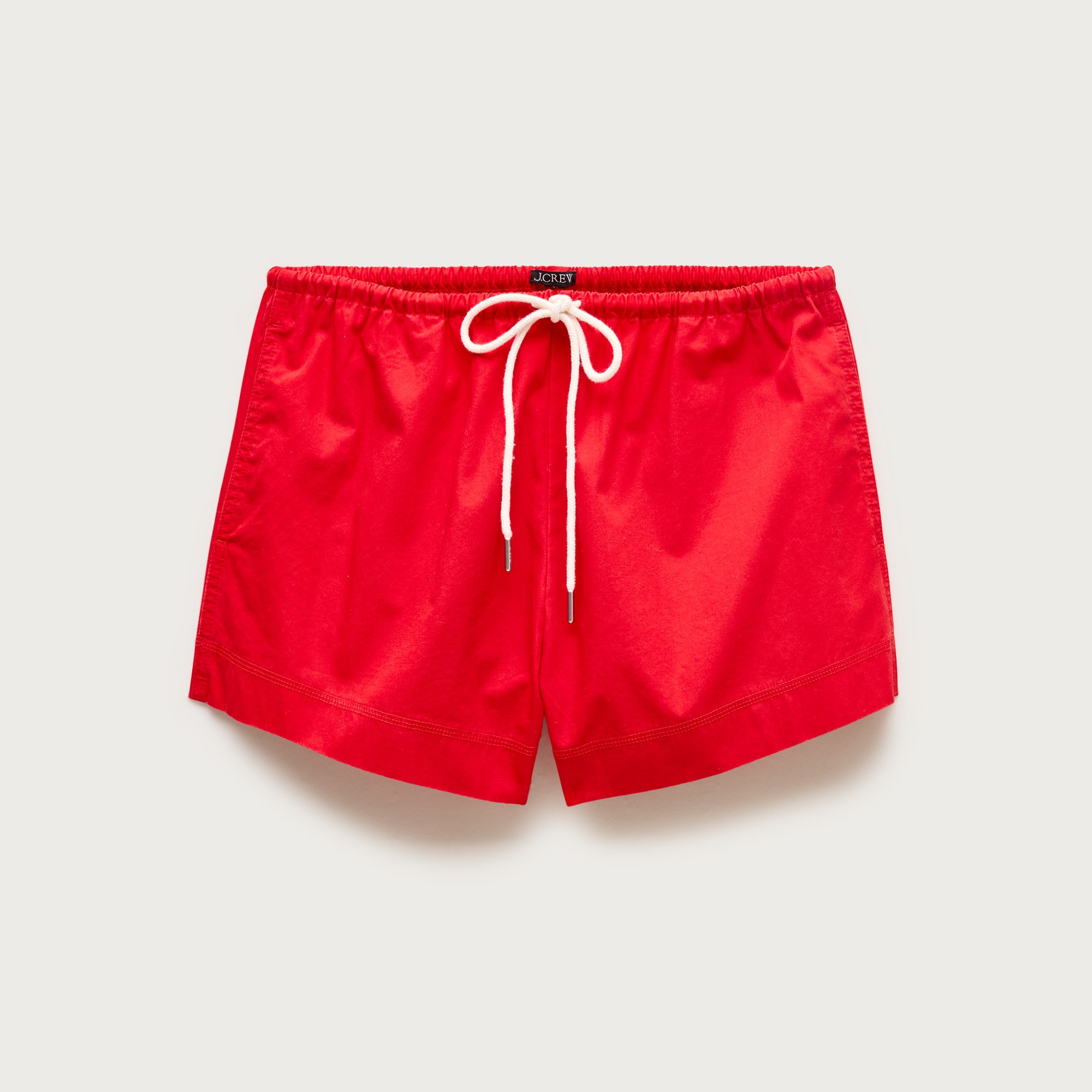 Cruise Drawstring Short in Cotton Poplin