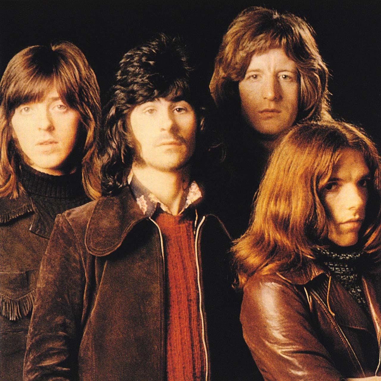 Badfinger - Straight Up. Signed to Apple, riffing on With The Beatles. The follow-up album was called 'Ass'