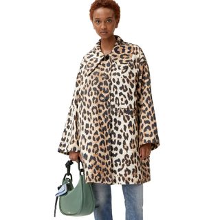 Ganni Leopard Jacket