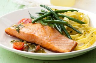 Salmon fillet recipes, Woman's Weekly salmon fillets on tagliatelle