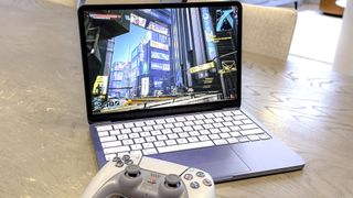 MacBook Neo on a desk