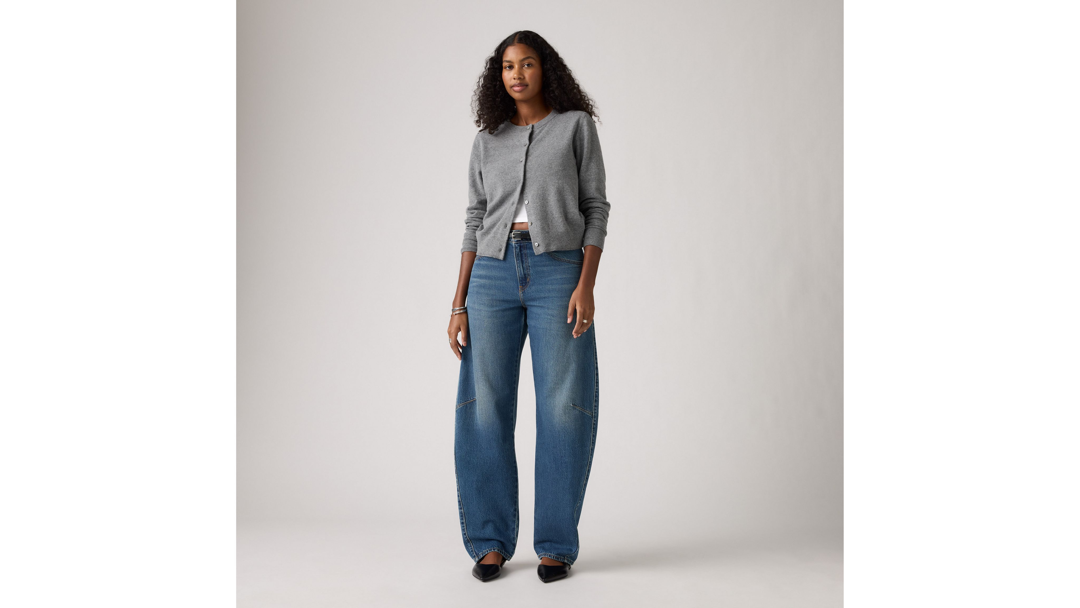 Baggy Dad Barrel Women&#039;s Jeans