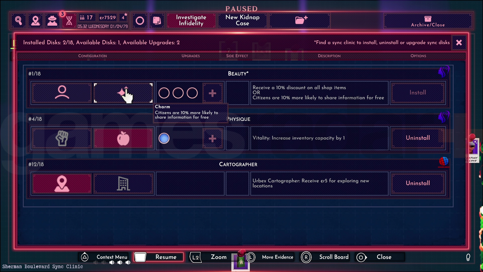 Cómo utilizar las actualizaciones de Shadows of Doubt y SyncDisks