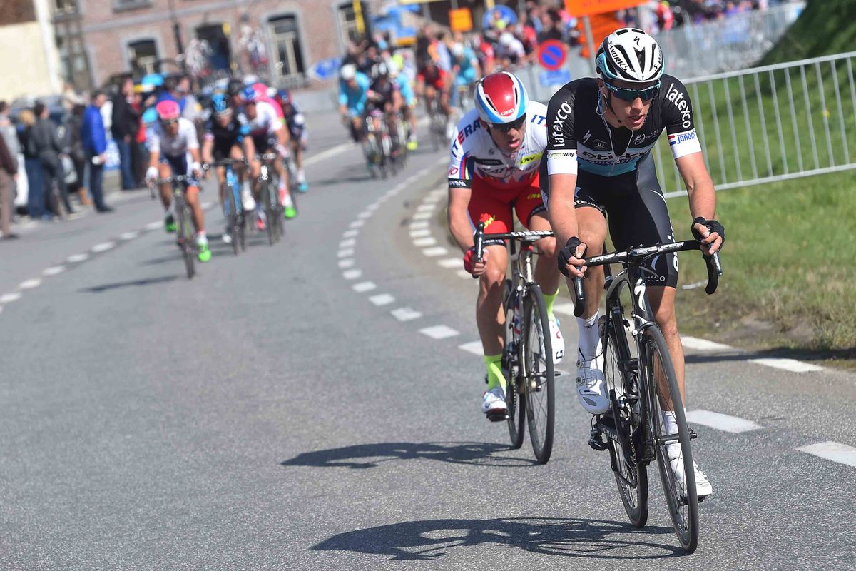 Alexander Kristoff (Katusha) and Niki Terpstra (Etixx-Quickstep)