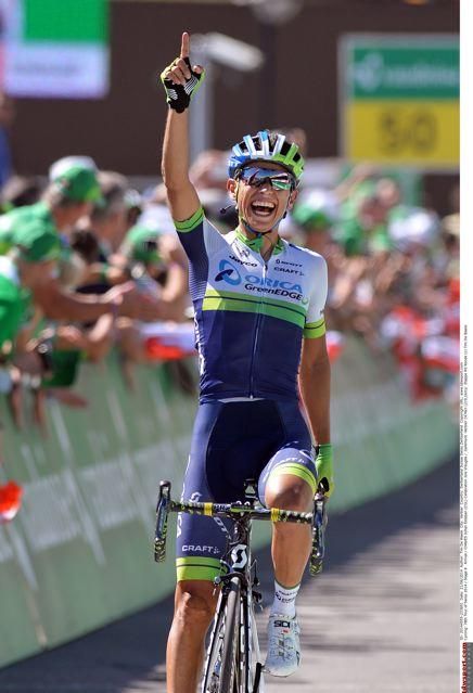 Yeah! Johan Esteban Chaves (Orica-GreenEdge) wins in Verbier