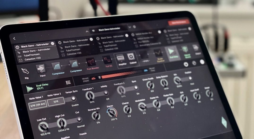 Kemper&#039;s Profiler Rig Editor for iPad