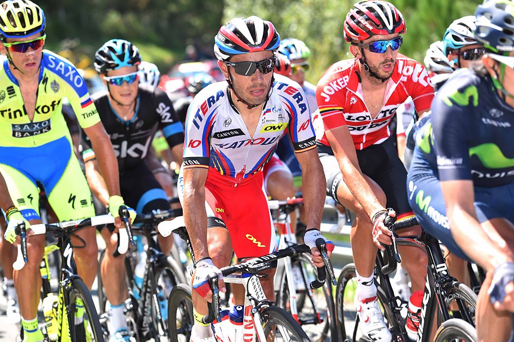 Joaquim Rodriguez (Katusha) finished fifth on the day