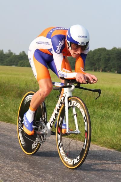 Wilco Kelderman (Rabobank) during the Dutch National Time Trial Championships