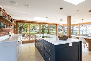 glass kitchen extension ideas