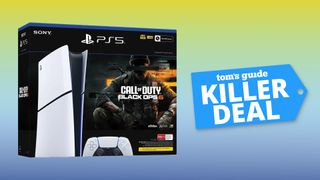 PS5 Digital Edition Call of Duty Black Ops 6 bundle with 'Killer Deal' badge overlaid