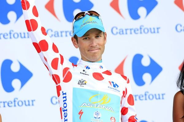 Fredrik Kessiakoff (Astana) leads the mountains classification