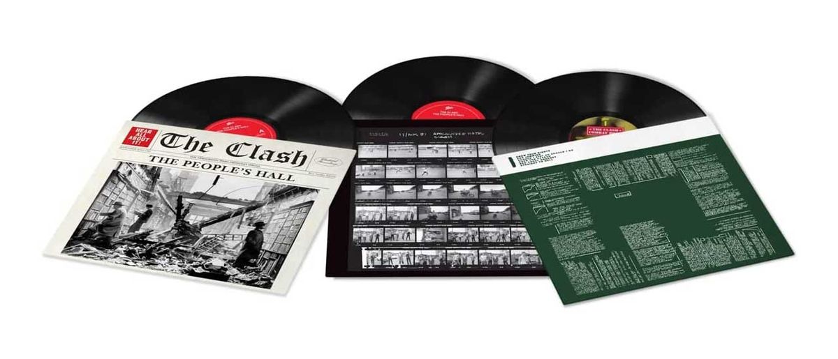 The Clash: Combat Rock + The People&#039;s Hall cover art