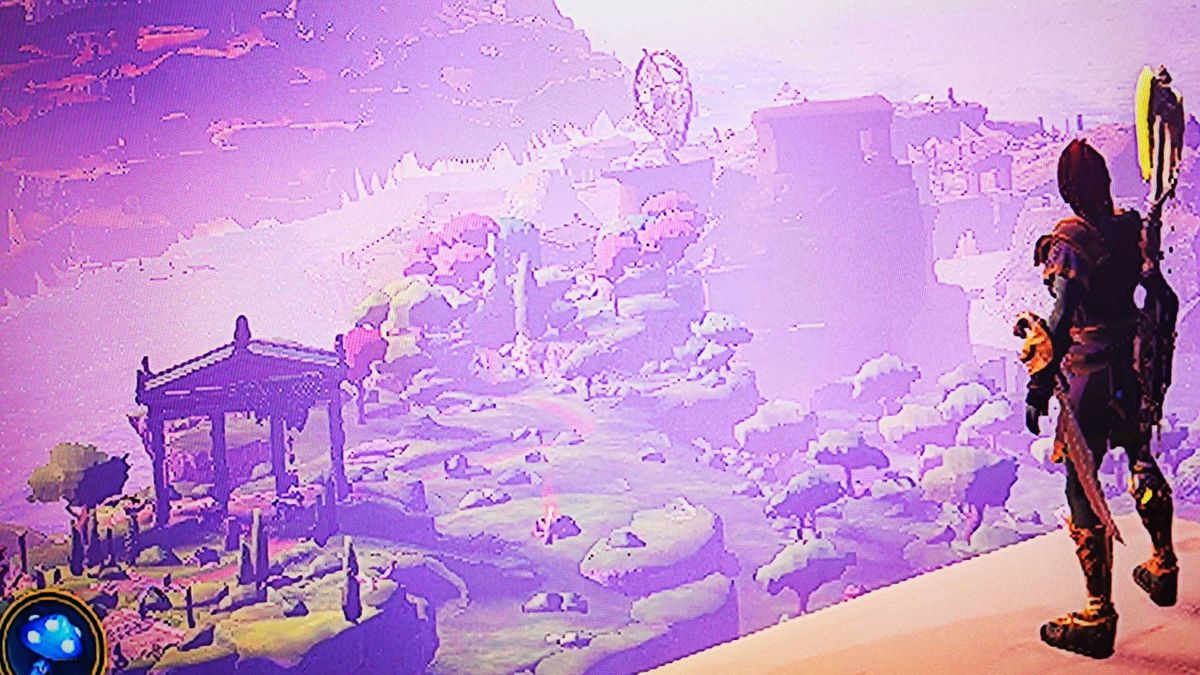 Immortals Fenyx Rising on Switch with mClassic switched off