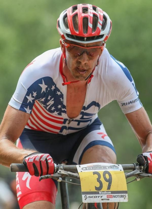 Todd Wells has been eating dust the entire race, but is solidly in the top five at two remaining.