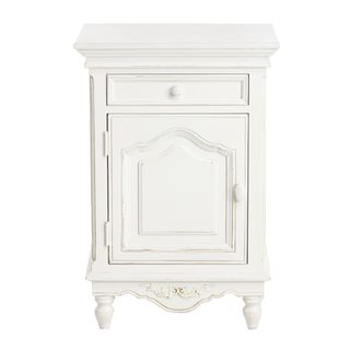 Romance White Bedside Table
