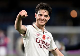 Arsenal midfielder Declan Rice