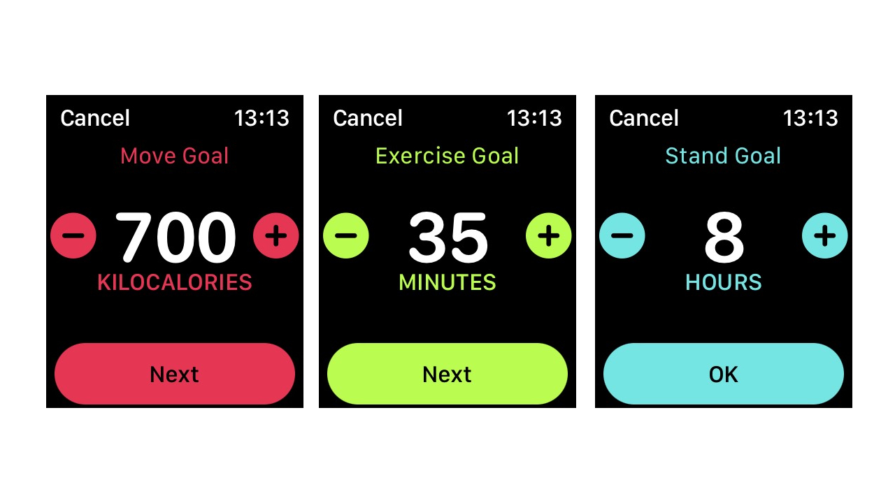 Apple Watch how to change Activity Goals