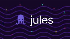 Jules coding agent promotional image from Google, showing coding tool branding and octopus-style mascot.